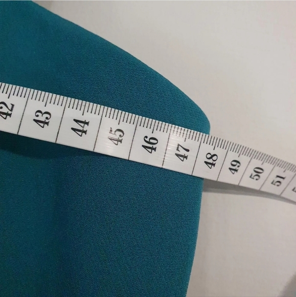 Jadore Size 14 Teal Knee Length Lace Women's Pencil Dress New With Tags - Picture 10 of 12